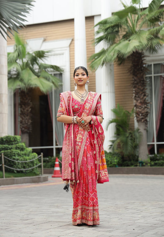 Pure Khaddi Georgette Saree