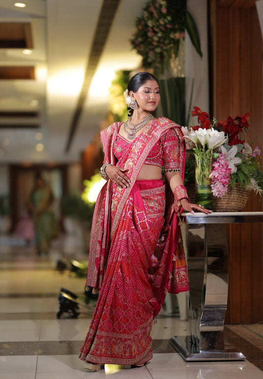 Pure Khaddi Georgette Saree