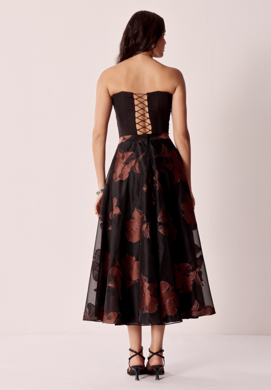 Noir Bloom Co-ord Set