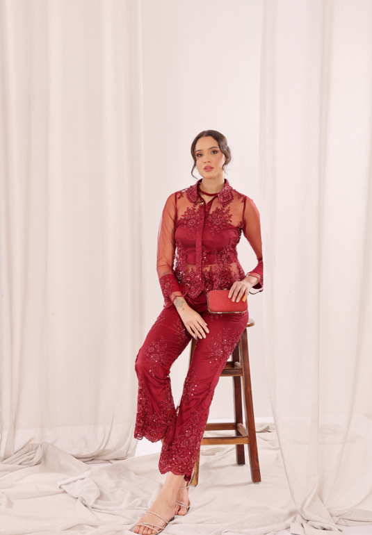 Ruby Éclat Co-ord Set