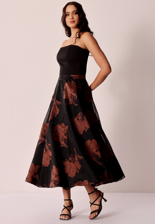 Noir Bloom Co-ord Set