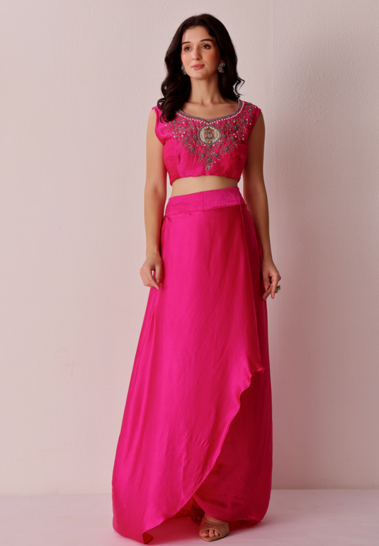 Fuchsia Heritage Cape Set